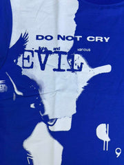RICH GANG T-SHIRTS bliue DON’T CRY (#OVZ TEE, (GG105))