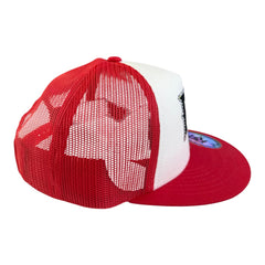 RIVOR R3BELDE HAT WITH BLACK RHINESTONE LOGO