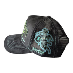 REYES HAT siempre con dios black/gray