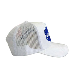 REYES HAT SIEMPRE CON DIOS white/blue