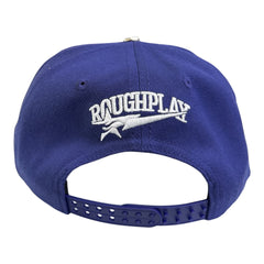 ROUGHPLAY HAT NAVY/SILVER BANDAID SNAPBACK