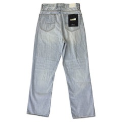 KDNK everday baggy .BLUE BASIC JEANS SB101-LT
