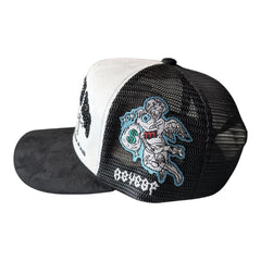 REYES HAT siempre con dios BLACK/WHITE