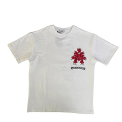 RICH GANG T-SHIRT red broken heart (#OVZ TEE,(GG917) red