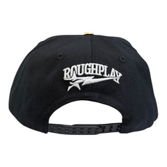 ROUGHPLAY HAT (BLACK/YELLOW BANDAID SNAPBACK