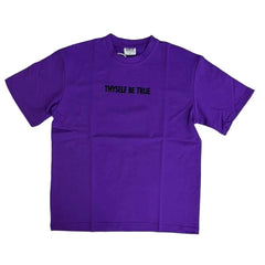 RICH GANG T-SHIRTS purple COURAGE (#OVZ TEE, (BP218))
