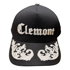 CLEMONT HAT AMICIZIA CAP UNISEX BLACK/WHITE