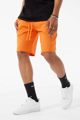 JORDAN CRAIG OG PALMA FRENCH TERRY SHORTS 8460S ORANGE
