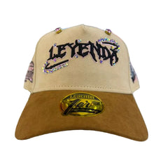 LEGENG HAT 1st Anniversary - Limited Edition Snapback Suede BEIGE/BROWN