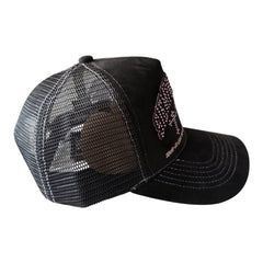 REYES HAT siempre con dios black/pink