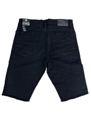 JORDAN CRAIG SHORTS WITH SHREDS J3219S 10 BLACK