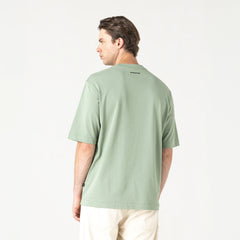 MONASTERY VENTURE T-SHIRT OVERSIZED MEN ICEBERG GREEN