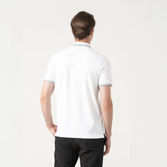 MONASTERY SAMUR POLO SHIRT MEN WHITE