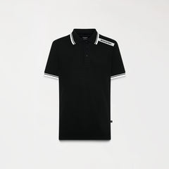 MONASTERY SAMUR POLO SHIRT MEN BLACK