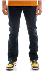 KDNK MEN TWILL SLIM PANTS SS201 JET BLACK