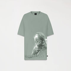 MONASTERY VENTURE T-SHIRT OVERSIZED MEN ICEBERG GREEN