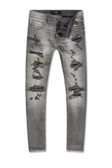 JORDAN CRAING PANTS KG SMOKED GREY SEAN FIT W SHREDS (JS2337)