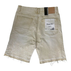 SMOKE RISE SHORTS SUN BLEACHED EFFECT COLORED\ABRADE KHAKI
