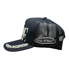 PURE HAT Still Hungry Black Cap (PUR22128-1)
