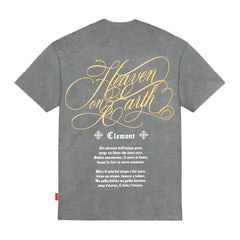 CLEMONT inquientante t-shirt men dark grey