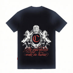 CLEMONT INTAGLIO T-SHIRT MEN BLACK