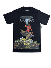 CAMISETA APOLINAR EST.1948 BULL NEGRA