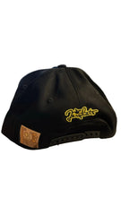 DR MAP DOP SNAPBACK HAT 100050 BLACK/YELLOW