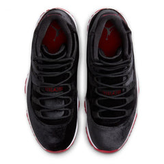 JORDAN 11 RETRO "BRED VELVET" DB5457061 NEGRO/ROJO