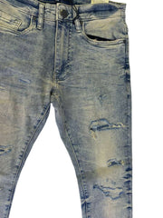PANTALON LEGACY EDITION RIP AND REPAIR SEAN FIT COUPE CRÉME JS5220R