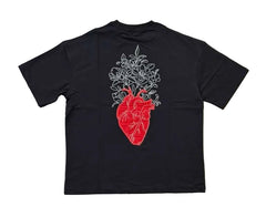 RICH GANG T-SHIRTS CORAZON LLENO (#OVZ TEE, (ESC41))