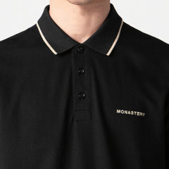 MONASTERY COUTURE CLIVUS POLO MEN BLACK