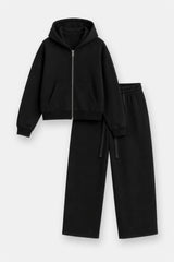 SET Fleece Zip Up and Sweatpants