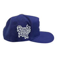 ROUGHPLAY HAT NAVY/SILVER BANDAID SNAPBACK