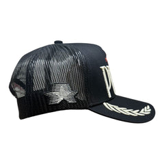 PURE HAT Still Hungry Black Cap (PUR22128-1)
