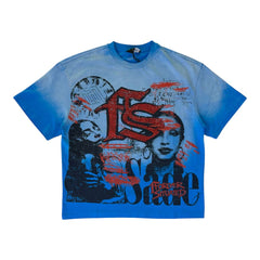 FOREVERSITUATED t-shirts blue/red