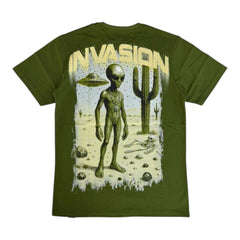 DENIMICITY INVASION STONE T-SHIRT DNM-2506OLIVE