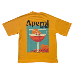 RICH GANG T-SHIRT aperol cabana (#OVZ TEE,(PL229)) ORANGE