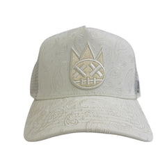 CULT OF INDIVIDUALITY mesh back TRUCKER HAT "PAISLEY" (626AC-CH60A