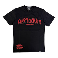 DENIMICITY MELTDOWN ON SUNSET STONE SHIRT DNM-2505BLACK