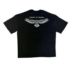RICH GANG T-SHIRTS CARRIED IN SILENCE (#OVZ TEE, (ESC76))