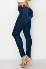 HIGH WAISTED Lo-126 Dark Blue LOVER BRAND FASHION