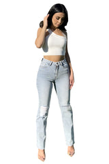 Straight Denim DG7109HL-Light