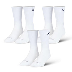 ODD Basix Crew White (3 Pack) (Cotton) BSXCRWHT3