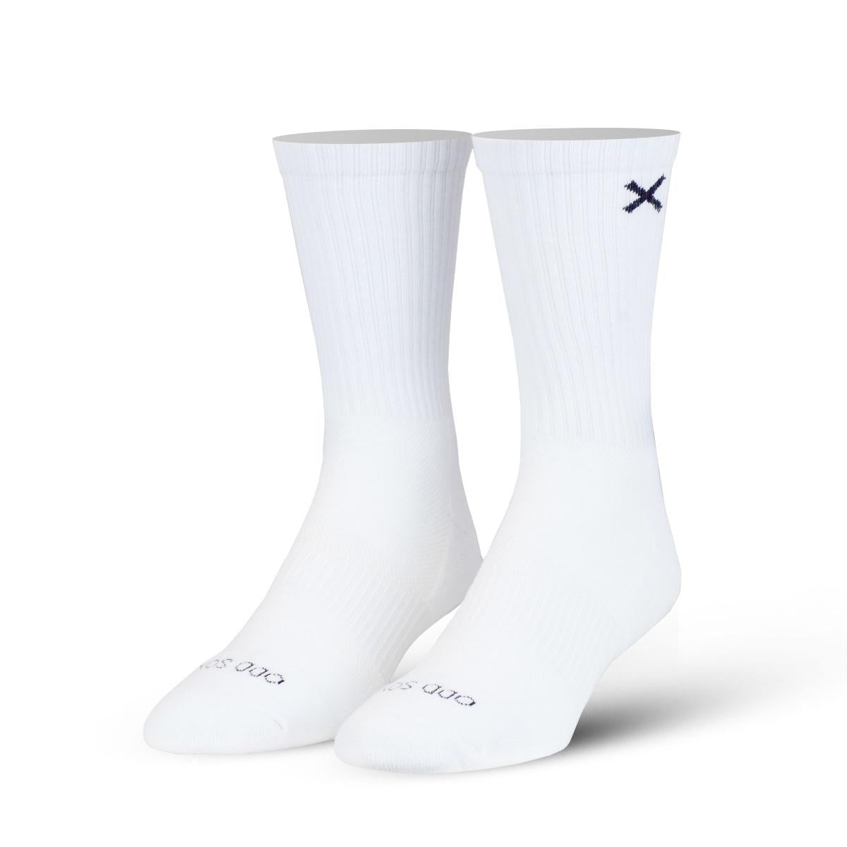 ODD Basix Crew White (3 Pack) (Cotton) BSXCRWHT3