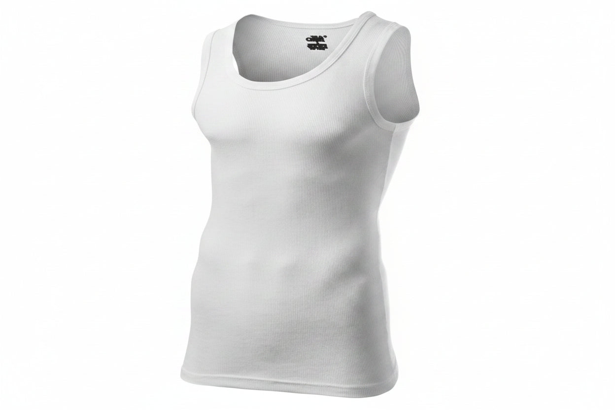 RICH COTTON Tank Top: 3pc/pack (TT3) WHITE