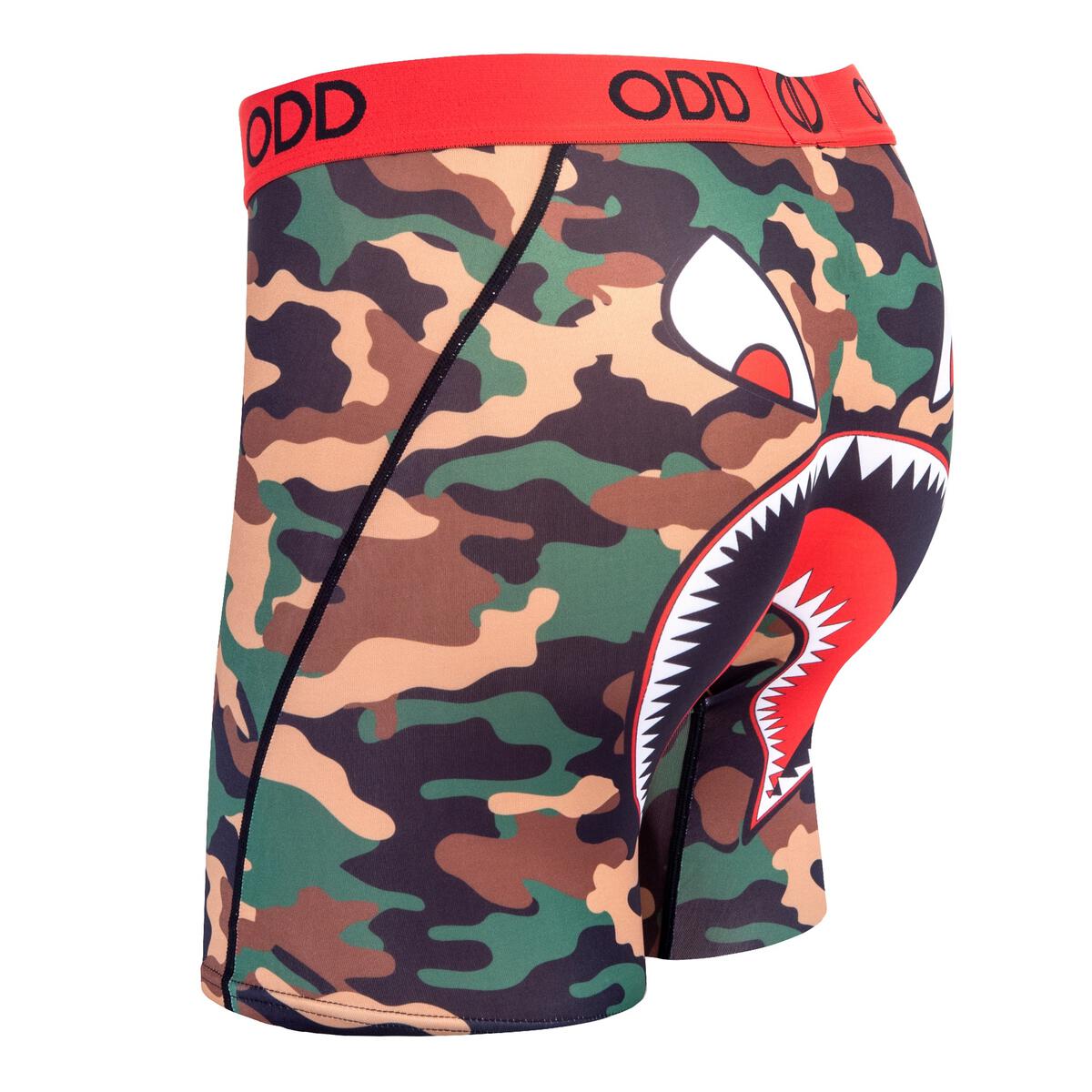 ODD War Plane - Calzoncillos bóxer para hombre - XU10029MBB CAMUFLAJE VERDE