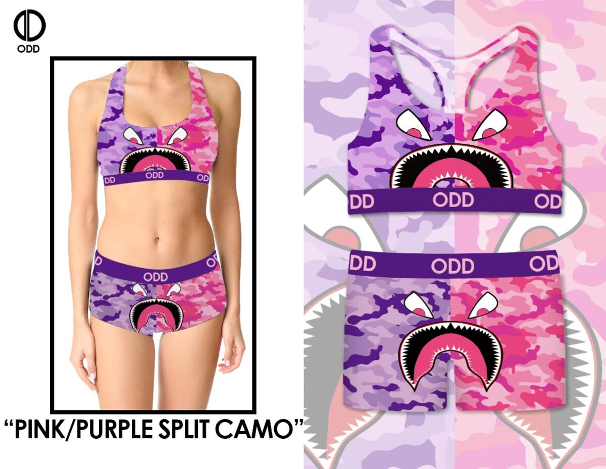 ODD Warplane Camo - Womens Boy Shorts