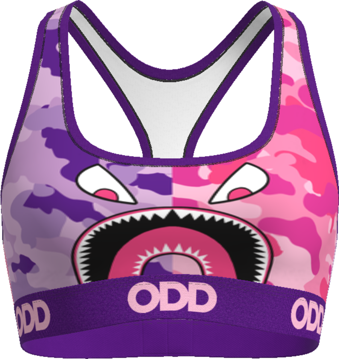 Sujetador deportivo ODD WOMEN Warplane Camo para mujer XU32508WSB