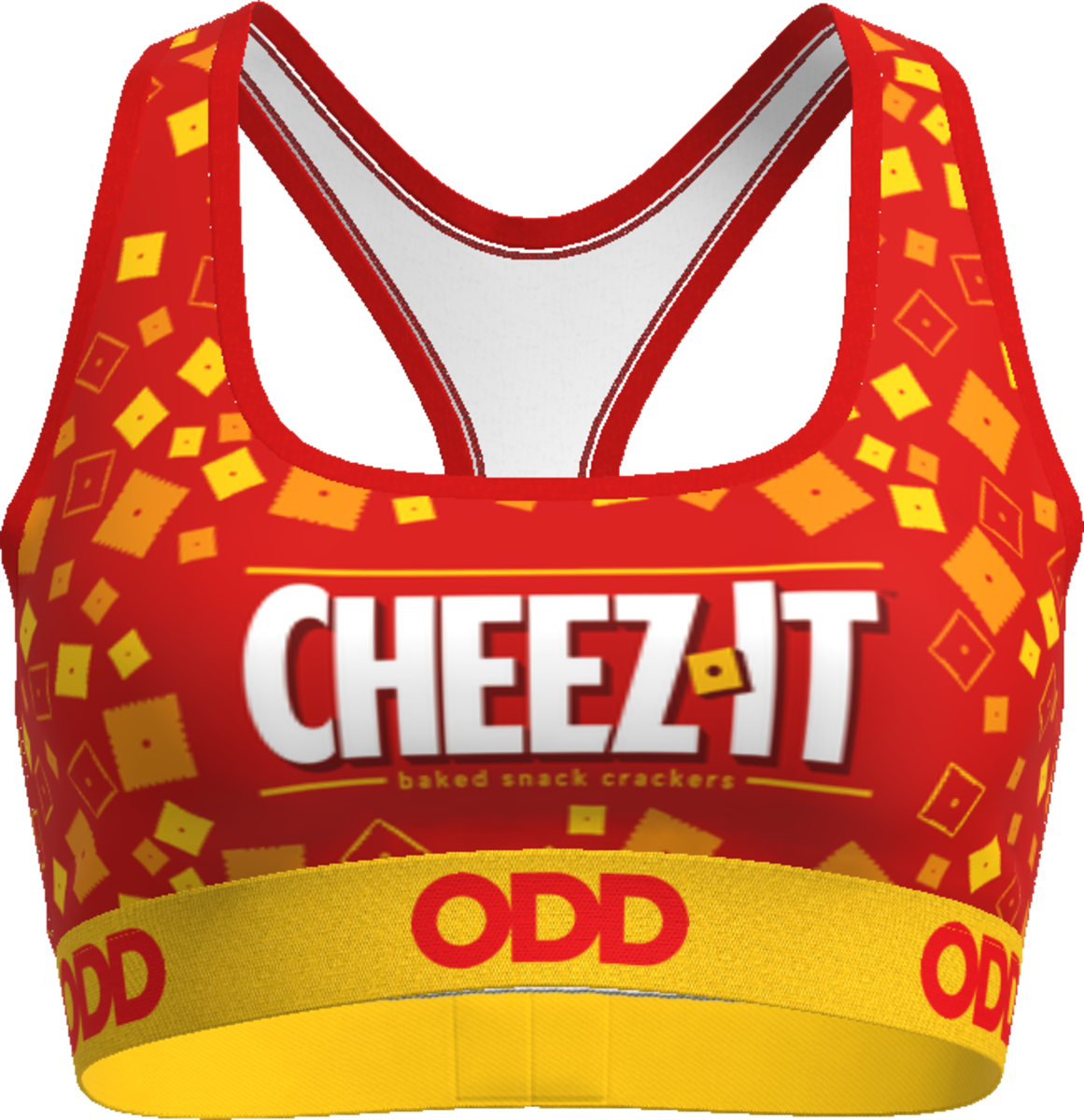 ODD WOMEN Cheez It Toss - Brassière de sport femme XU35666WSB