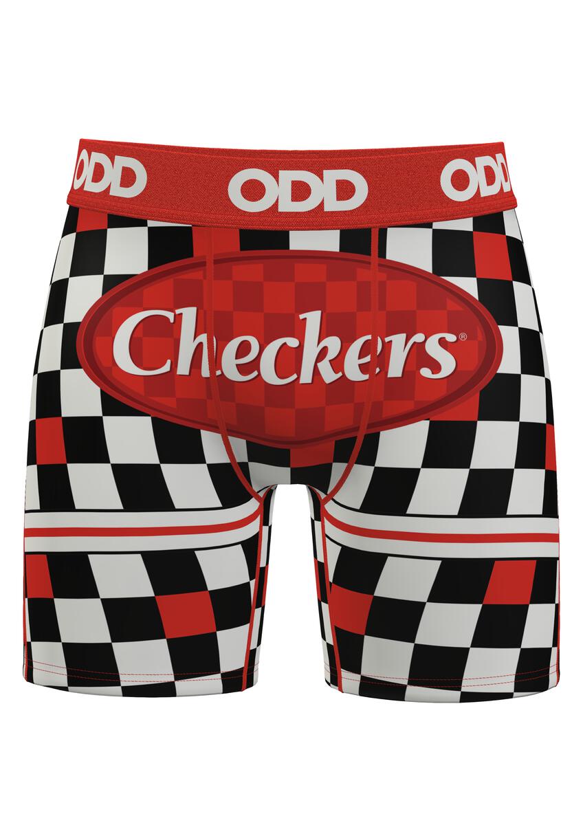 ODD Checkers - Mens Boxer Briefs XU10092MBB